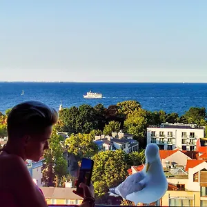 Przy Plazy Z Widokiem Na Morze Zoppot